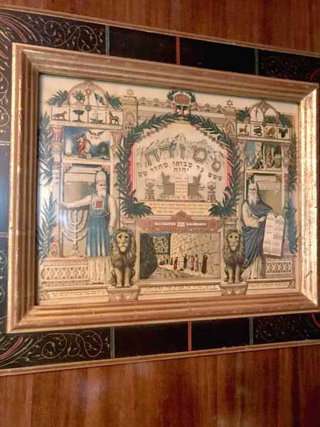 Bild aus dem Inneren der Synagoge